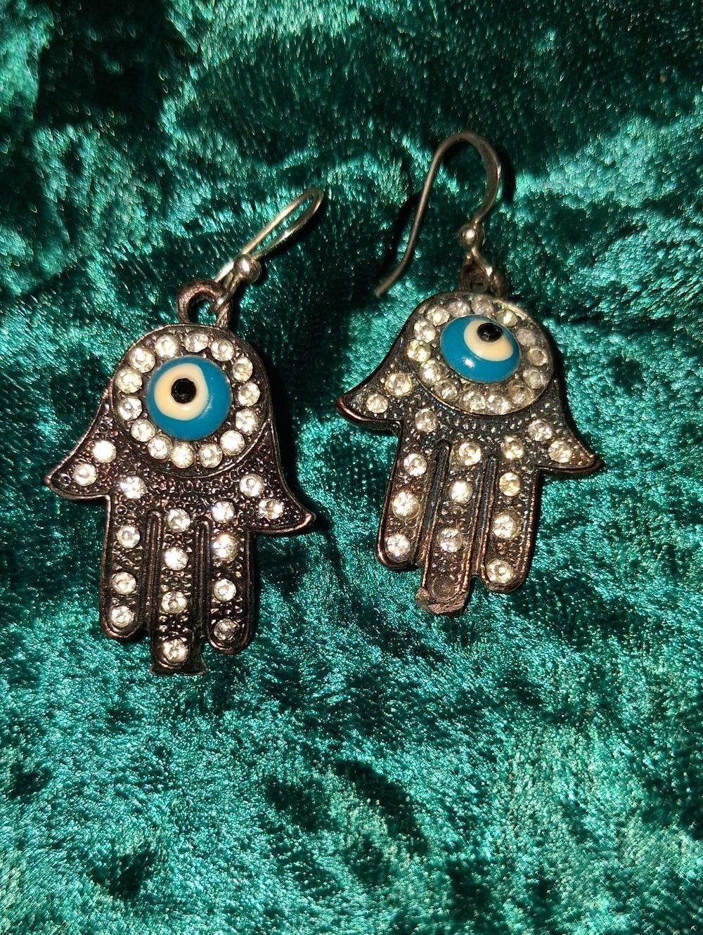 Palm Reader dangling earrings